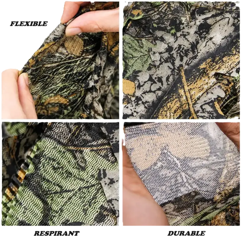 Cagoule Camouflage 3D - CamoFlex Espace Cagoules