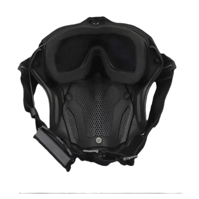 Masque ventilé Airsoft -  GuardianFlex Black Espace Cagoules