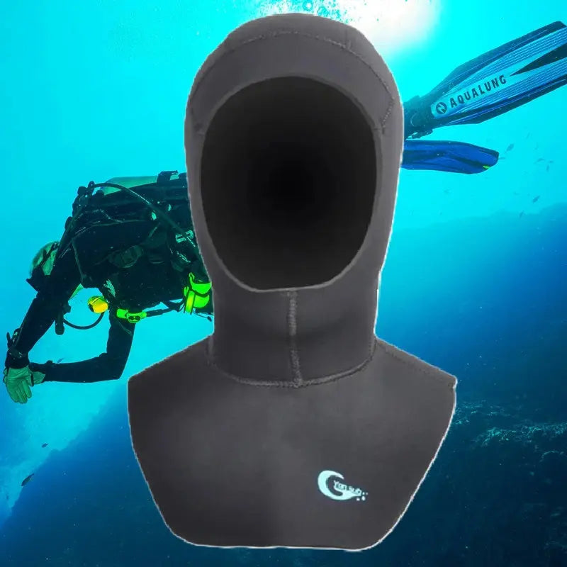 Cagoule de Plongée - Néoprène 5 mm - AquaHood Espace Cagoules