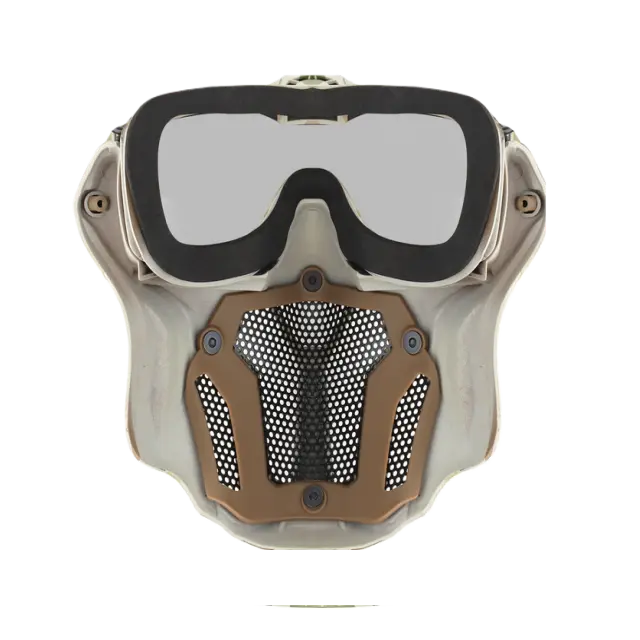 Masque ventilé Airsoft - GuardianFlex Tan | Espace Cagoules