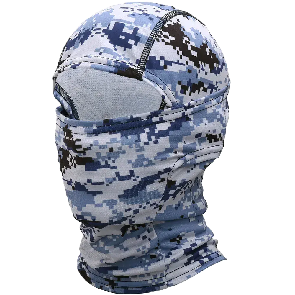 Camouflage Tactical Balaclava Cap Full Face Scarf Mask Army Military Airsoft Paintball Hunting Head Cover Hats Beanies Men Women www.espacecagoules.com