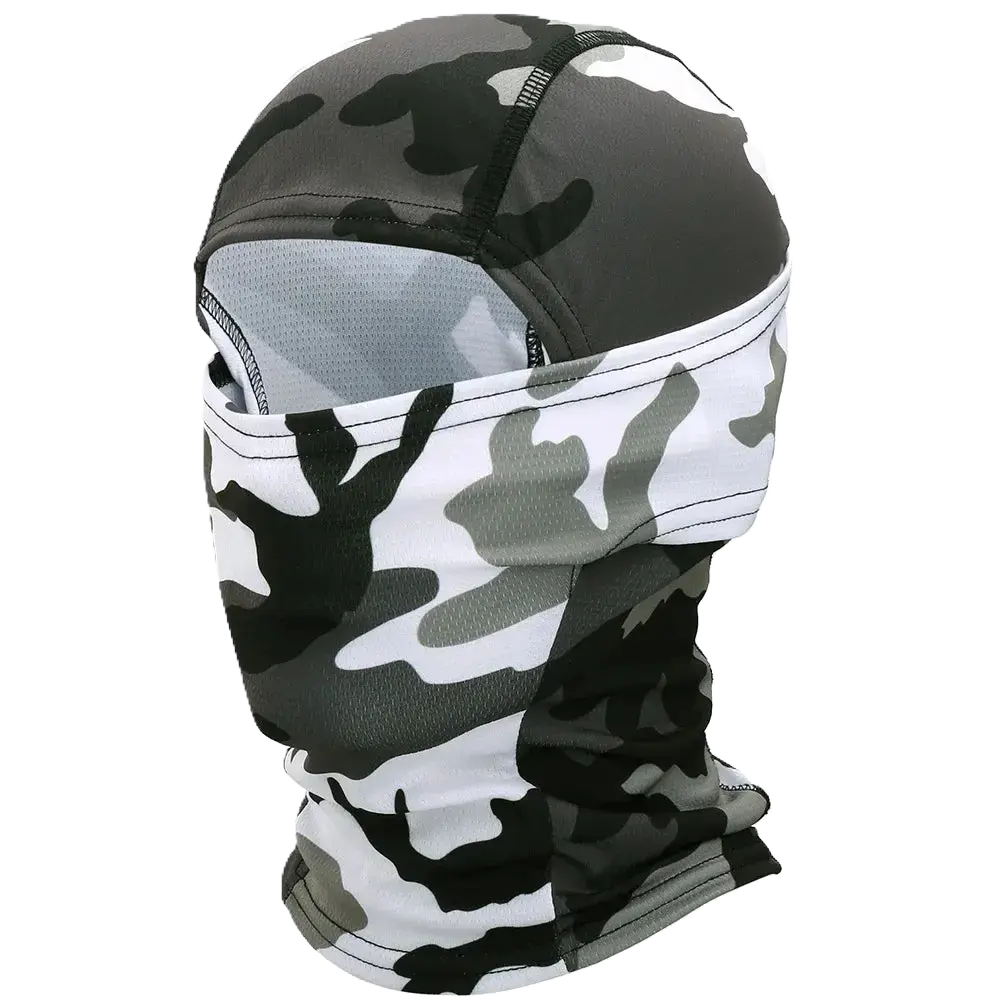 Camouflage Tactical Balaclava Cap Full Face Scarf Mask Army Military Airsoft Paintball Hunting Head Cover Hats Beanies Men Women www.espacecagoules.com