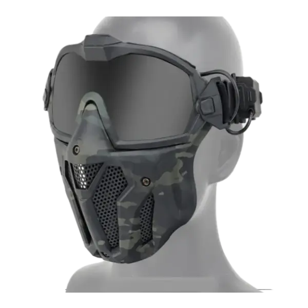 GuardianFlex Black M: La Cagoule Masque de Protection Essentielle pour vos Sessions d'Airsoft et de Paintball! Espace Cagoules