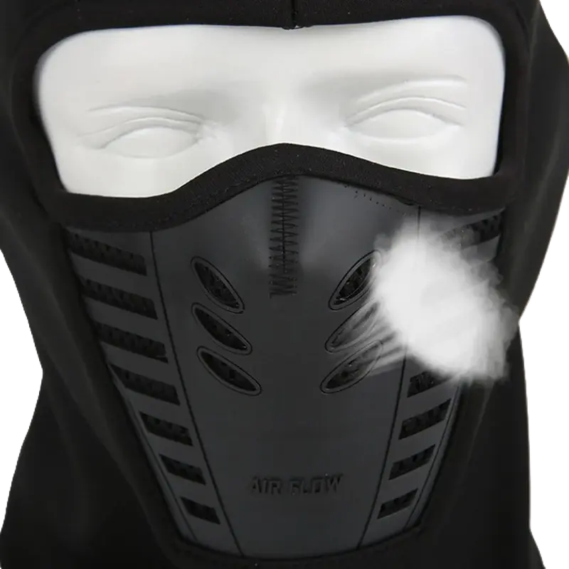 Motorcycle Mask Fleece Thermal Face Mask Keep Warm Moto Riding Balaclava Motorbike Biker Winter Windproof Ski Mask Men Women Espace Cagoules