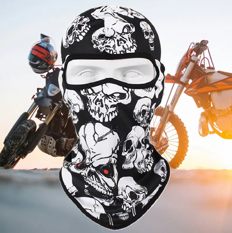 cagoule-moto-crane- vue de face