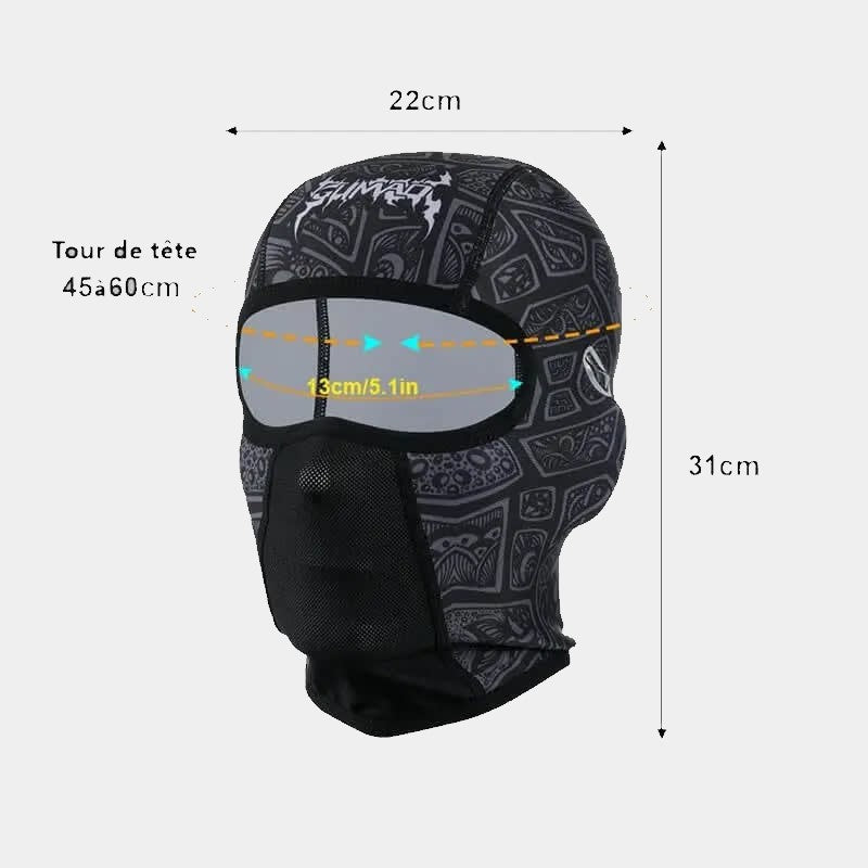 Cagoule pour Casque Ski - Ventura en Polaire - www.espacecagoules.com